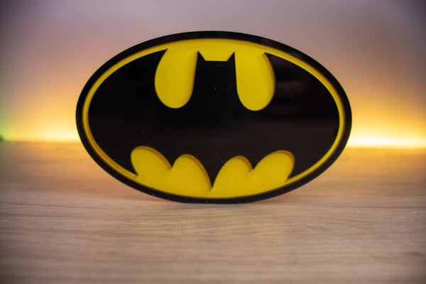 Placa Logo 3D - Batman