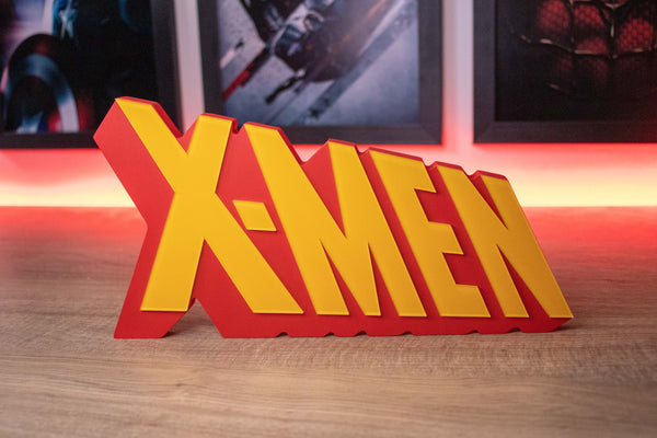 Placa Logo 3D - Xmen