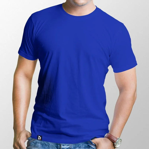 Camiseta Azul Royal Básica