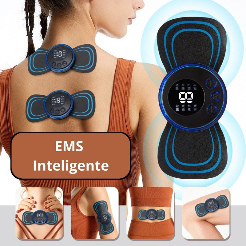 Massageador Recarregável Portátil Dor Pescoço Pernas Coluna