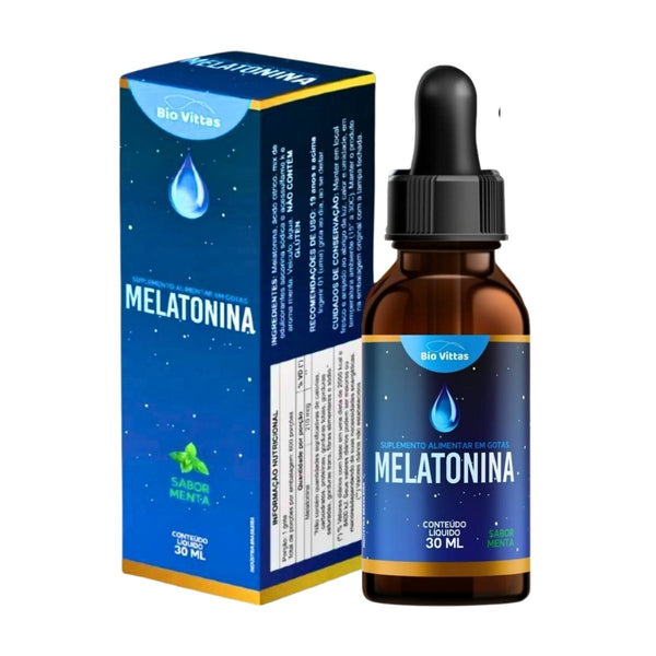 Melatonina em Gotas 30 ml Menta