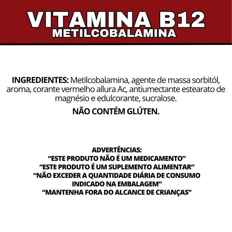 VITAMINA B12 + B9 60 COMP