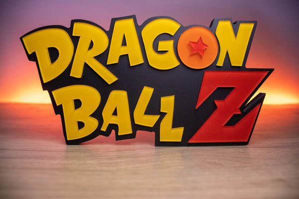 Placa Logo 3D - Dragon Ball Z